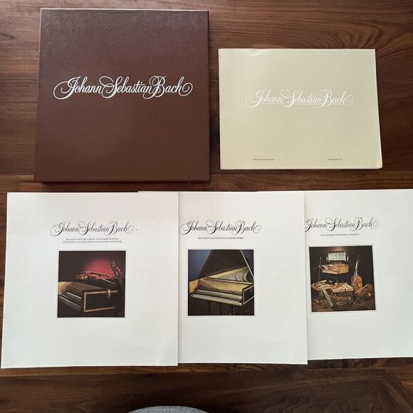 J. S. Bach Sonatas For Violin & Harpsichord Cassette Edition Box Set NC 007 - Picture 1 of 10